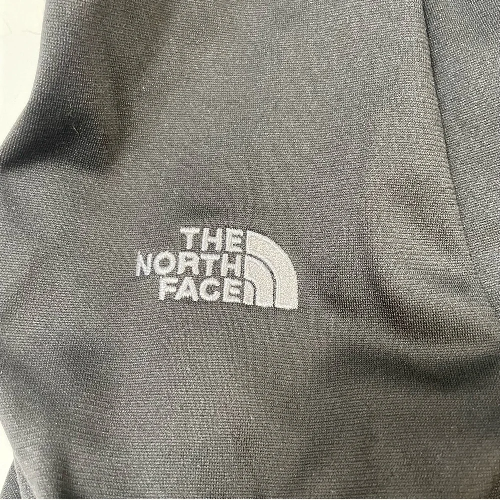 NEW The North Face 1/4 zip Fleece Black Jacket Women size M READ